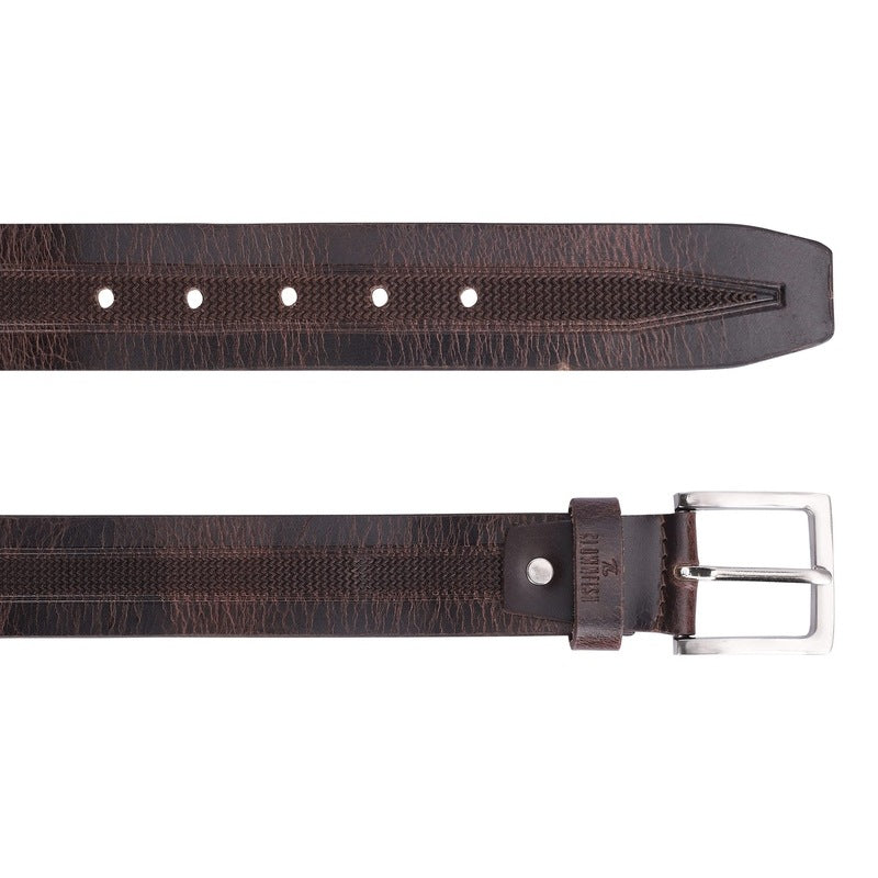 Clownfish Men's Genuine Leather Belt - Casual Wear