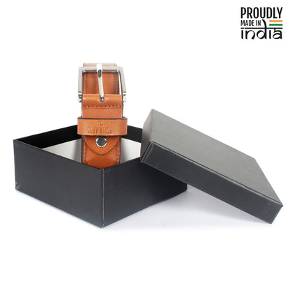 Clownfish men's leather belt - Stylish office wear