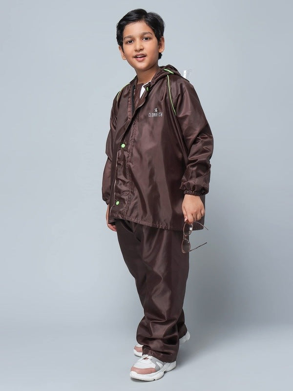 CLOWNFISH Eric Black Raincoat - Casual Outing