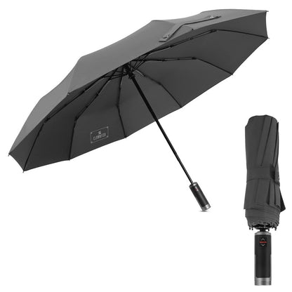 Clownfish Umbrella - Grey 3-Fold umbrella for men and women