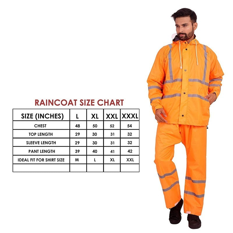 CLOWNFISH Rain Coat - High visibility for safety during rain