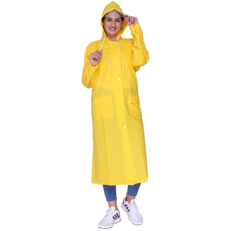 Clownfish Adjustable Hood Raincoat - Fashion Meets Function