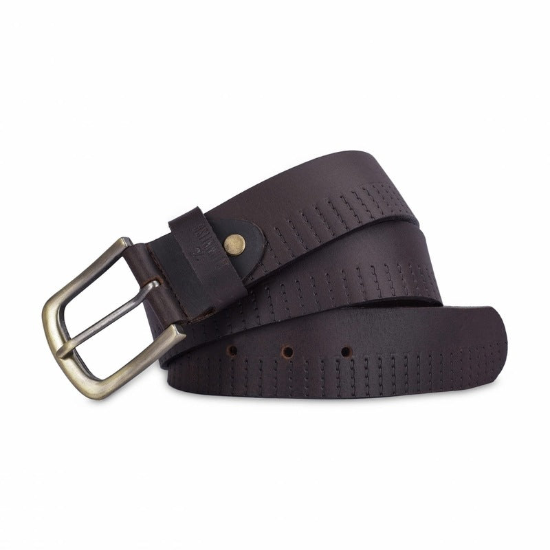 Clownfish men's leather belt - casual outings