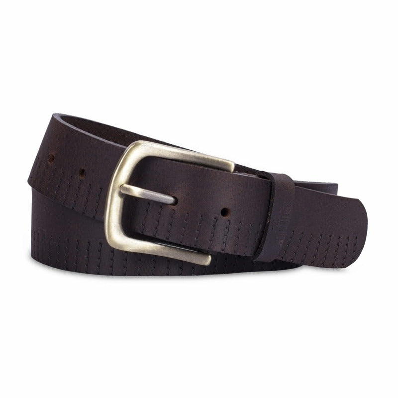 Clownfish men's leather belt - daily use