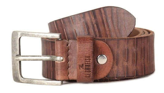 CLOWNFISH men's premium leather belt - versatile outfit complement