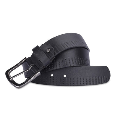 CLOWNFISH men's leather belt - stylish casual outfit