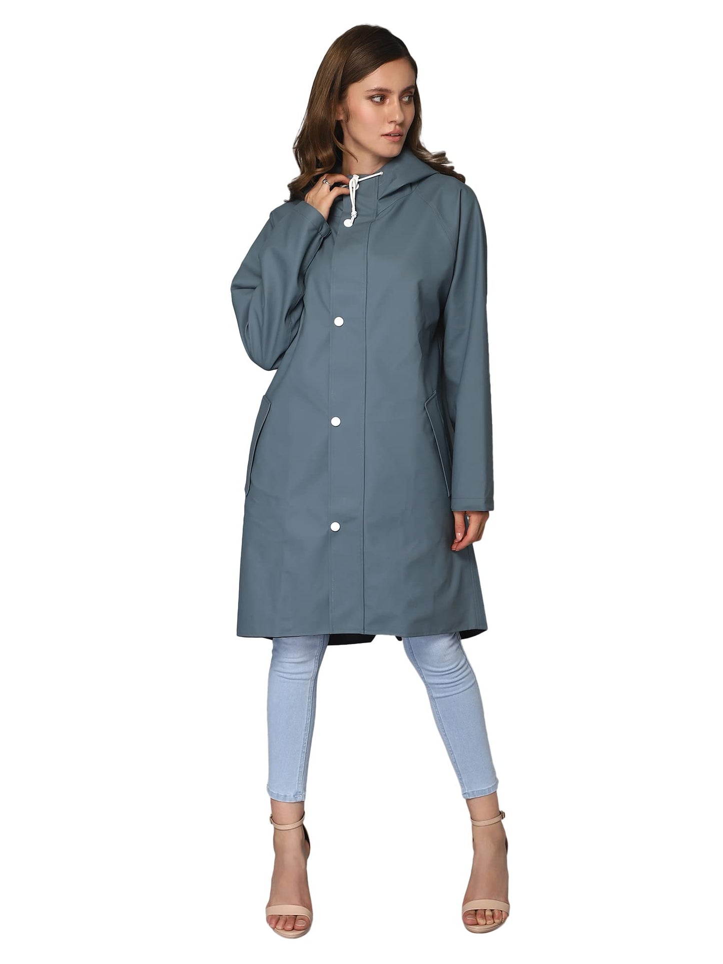 CLOWNFISH Long Raincoat - Waterproof Fashion