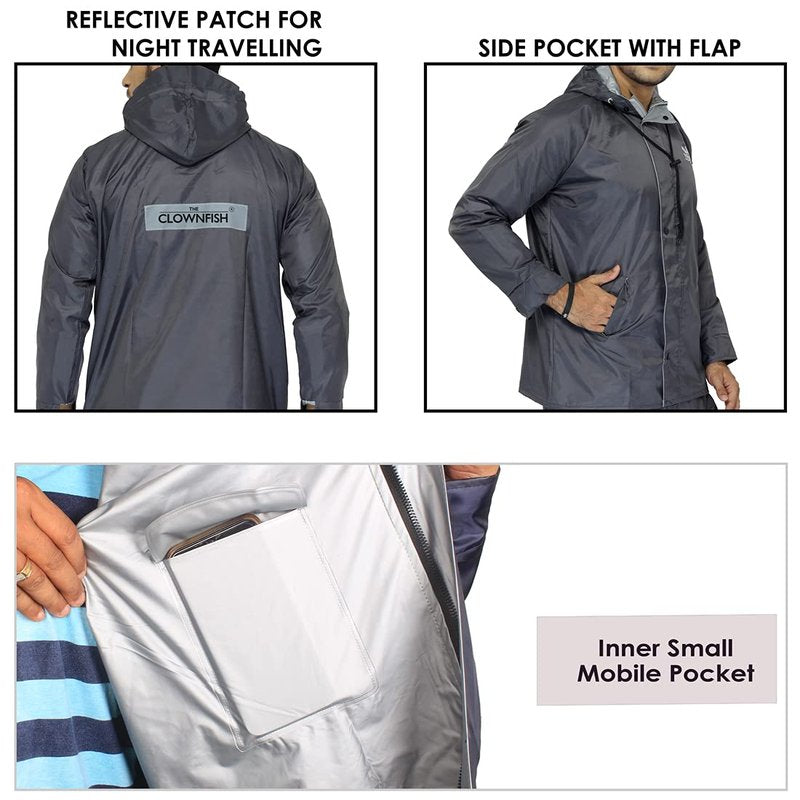 Clownfish rain jacket - Safe commuting in the rain