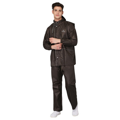 Clownfish Men's A-Line Coat - Safe and visible in low light