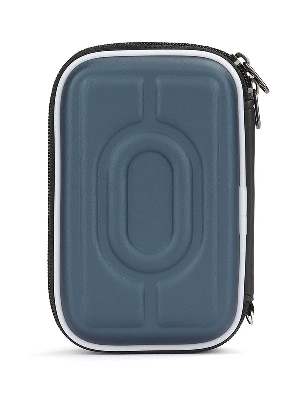 CoolBELL Travel Hard Disk Case Pouch Cable Organizer Electronic Accessories Bag (Blue)