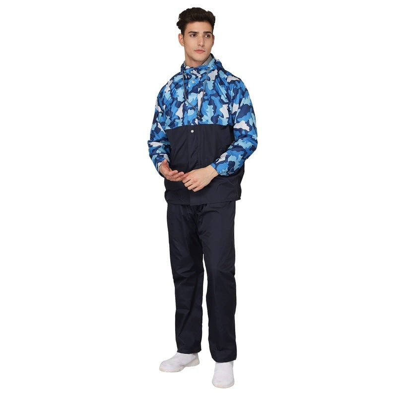 CLOWNFISH Men's Rain Jacket - Everyday Use