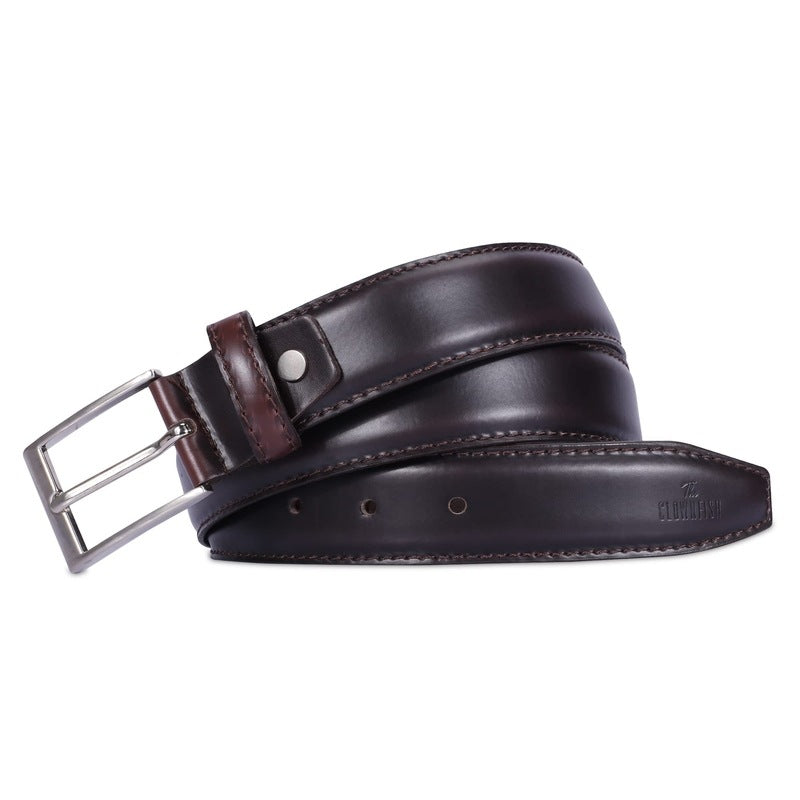 Clownfish men's leather belt - fashionable accessory for men