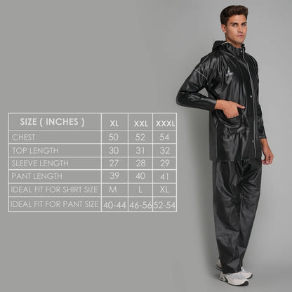 THE CLOWNFISH Oceanic Pro Series Raincoat - Fishing