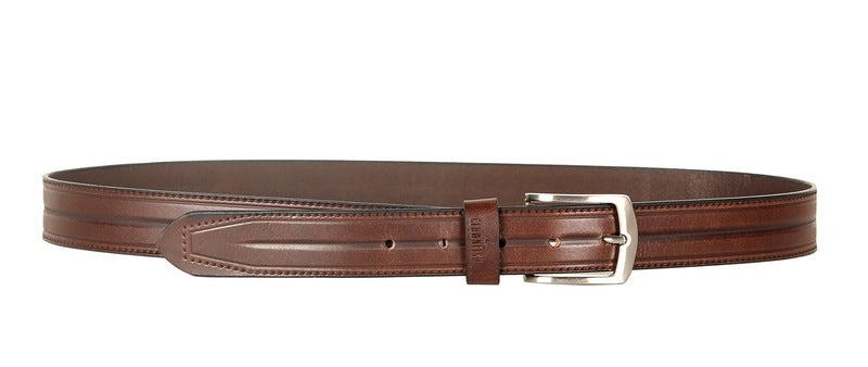 CLOWNFISH embossed leather belt - every day use