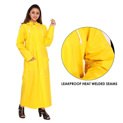 Clownfish Long PVC Raincoat - Perfect for camping