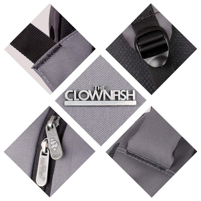 THE CLOWNFISH Bravo Series 30 Ltrs Grey Laptop Backpack