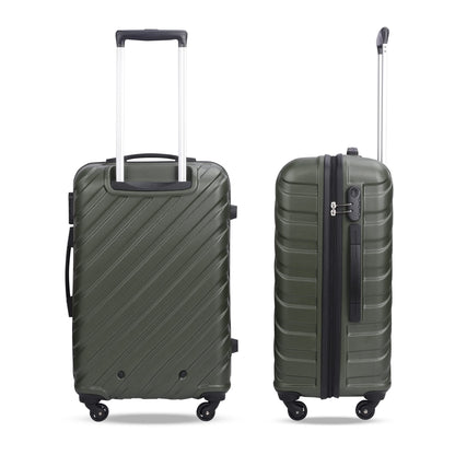 Armstrong Series Set of 2 Trolley bags Bottle Green (Small, Medium)