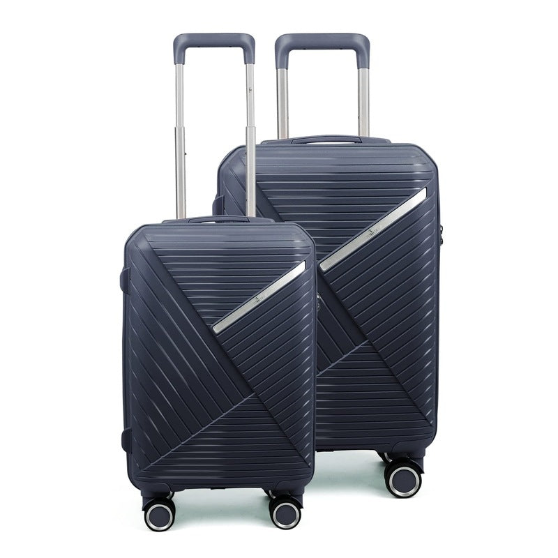 Denzel Series Set of 2 Trolley bags Navy Blue (Small, Medium)