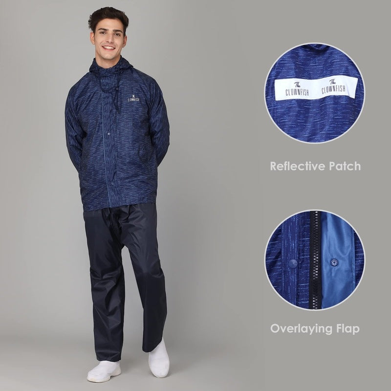 Clownfish Men's Raincoat - Casual wear for rainy days