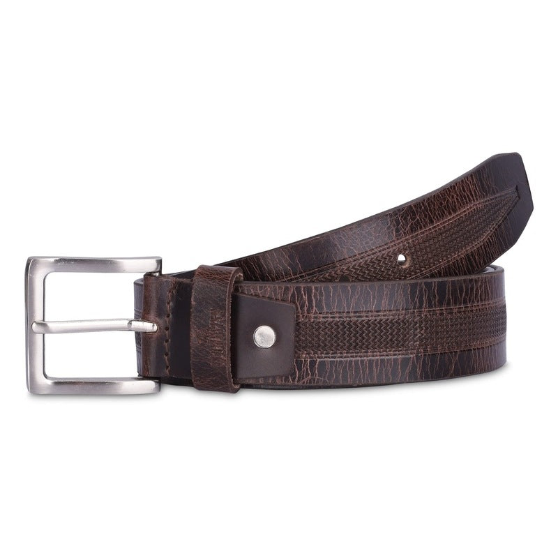 Clownfish Men's Genuine Leather Belt - Trendy Fashion