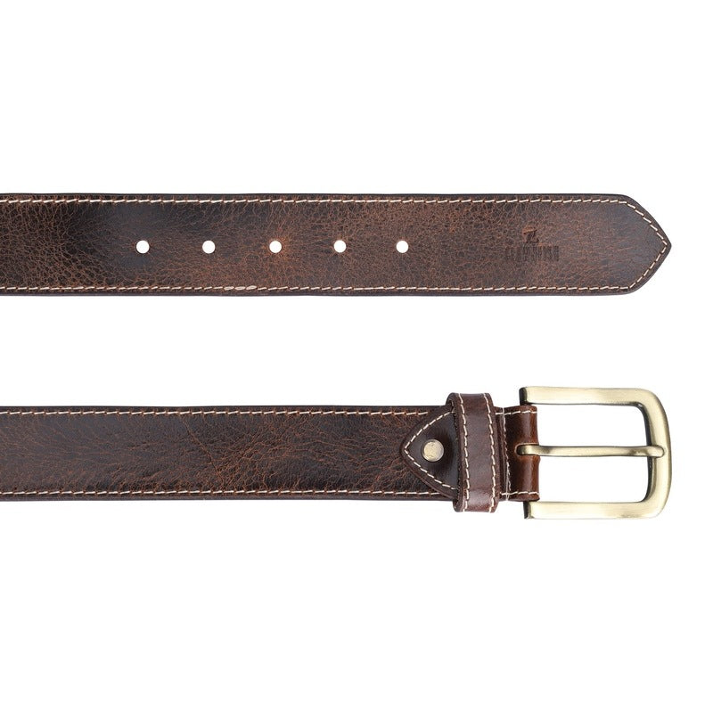 Clownfish Men's Genuine Leather Belt - Casual Outing