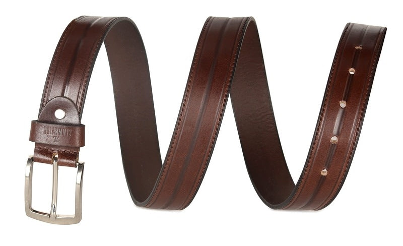 CLOWNFISH chocolate brown belt - perfect for casual outings