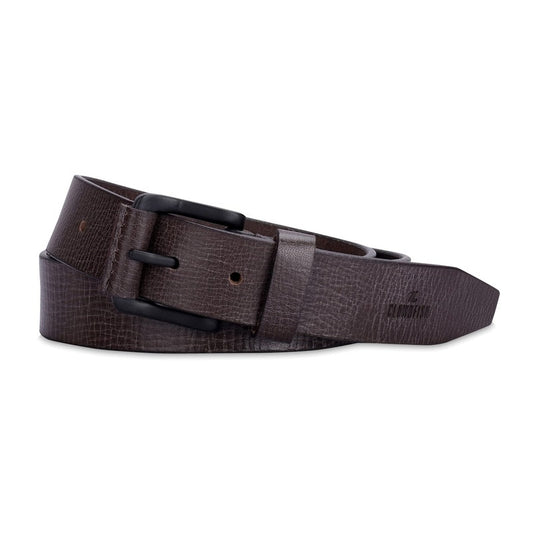 Clownfish men's genuine leather belt - flexible and durable design