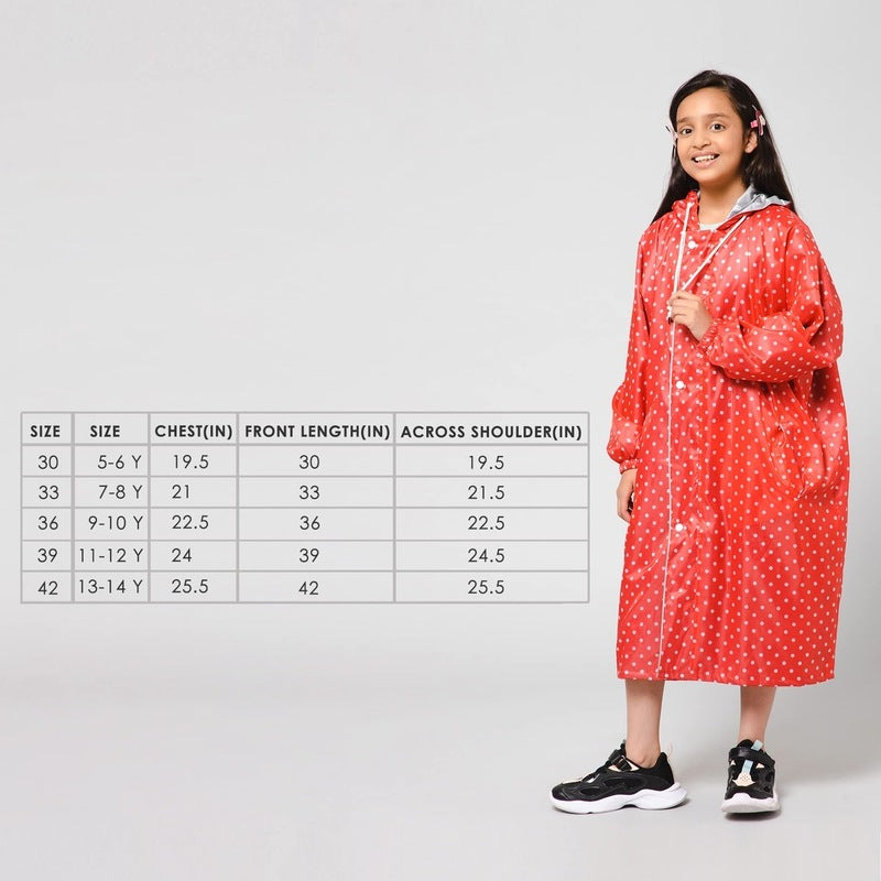 Clownfish Kids Raincoat - School days