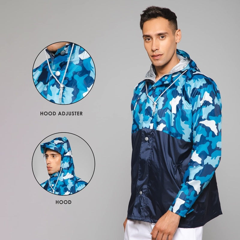 Clownfish Napoleon Series Jacket - Traveling in Rain