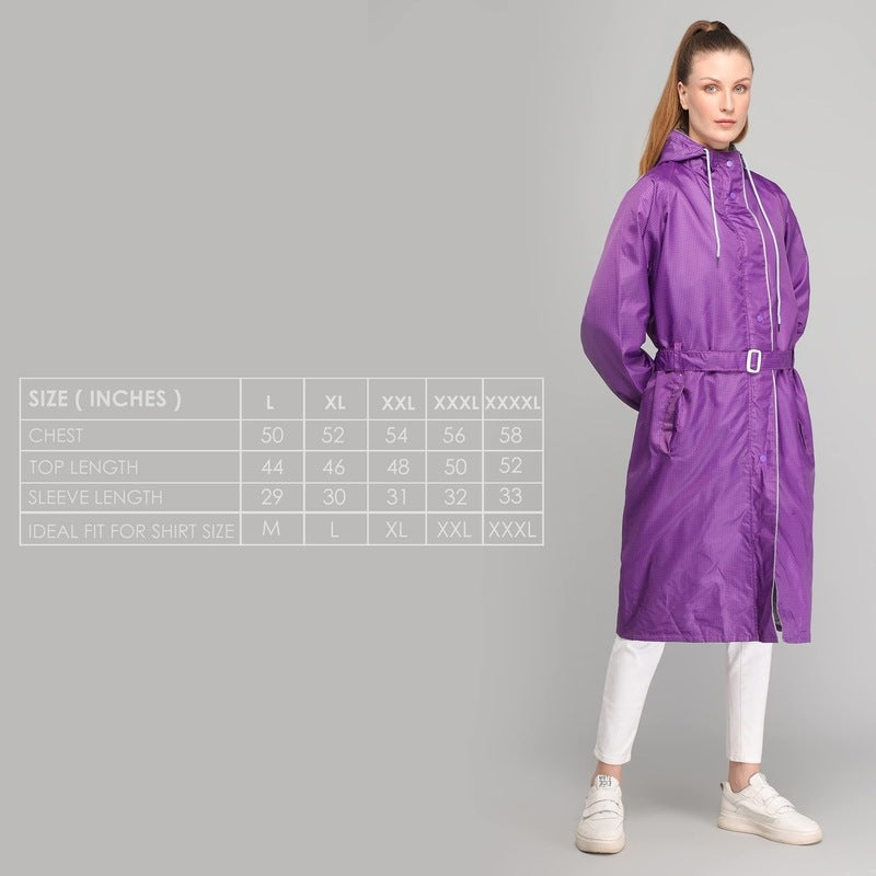 Clownfish women's raincoat - Driving on a rainy day