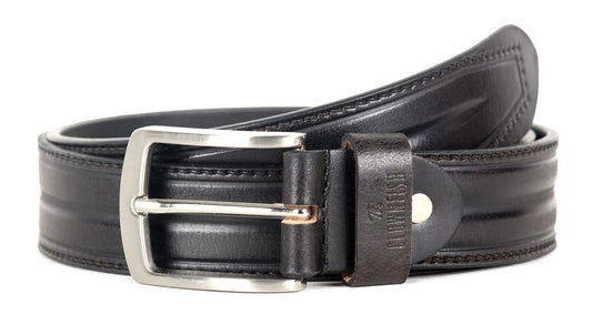 Clownfish embossed leather belt - trendy and fashionable choice