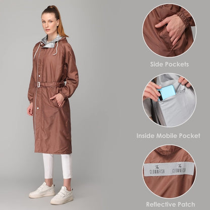 Clownfish Reversible Raincoat - Practical choice for commuters