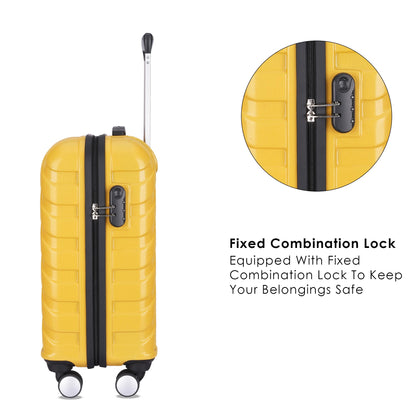 Wanderwheels Series Cabin Luggage Sunshine Yellow (Small)