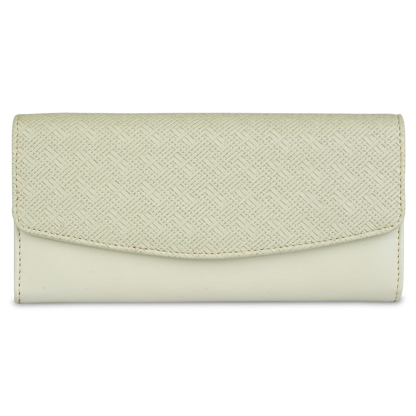 THE CLOWNFISH Remy Collection Womens Wallet Clutch Ladies Purse with Multiple Card Slots (Pista Green)