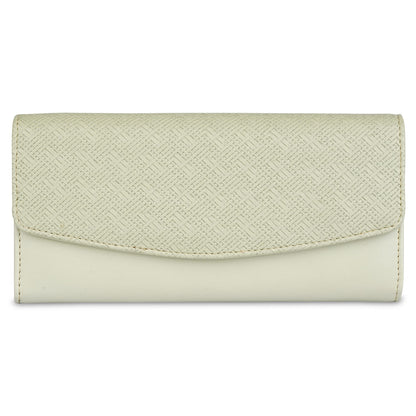 THE CLOWNFISH Remy Collection Womens Wallet Clutch Ladies Purse with Multiple Card Slots (Pista Green)