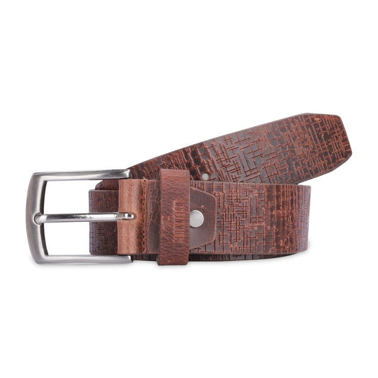 Clownfish men's leather belt - stylish design