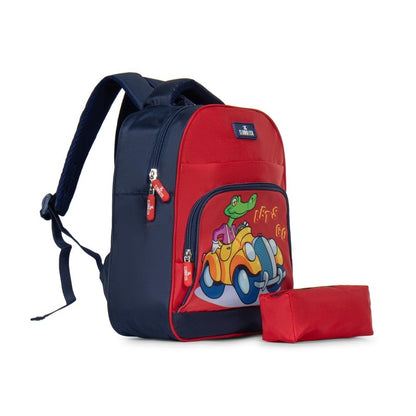 Clownfish Mini Explorer - Red car themed backpack