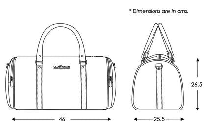 Clownfish Florid Travel Duffle - weekend getaway