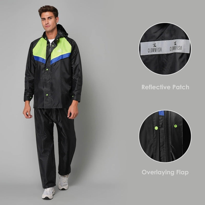 CLOWNFISH Sky Pro raincoat - Running in the rain