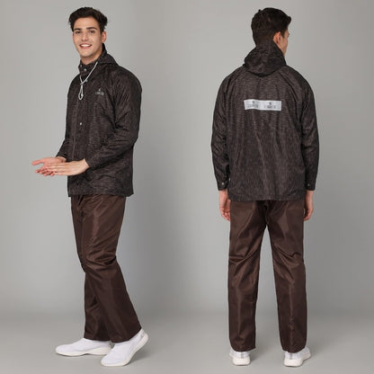 Clownfish Men's Raincoat - Running in the Rain