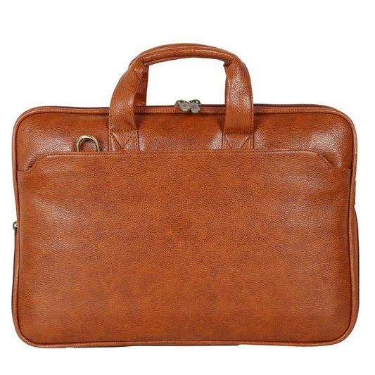 Clownfish Jason Faux Leather Briefcase - Professional Style