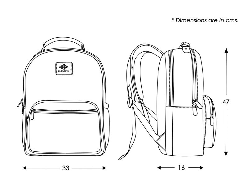 Clownfish laptop backpack - ideal for work