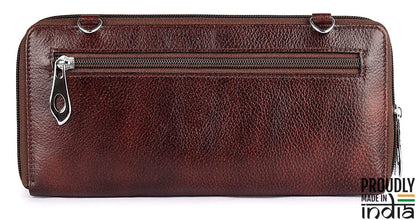 THE CLOWNFISH Dark Brown Women's Wallet