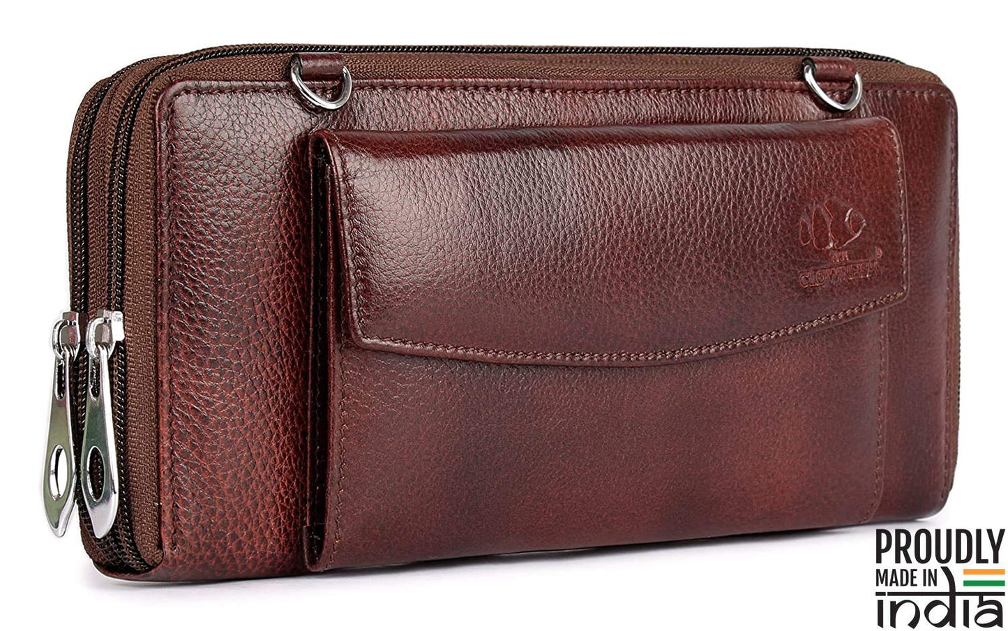 THE CLOWNFISH Dark Brown Women's Wallet