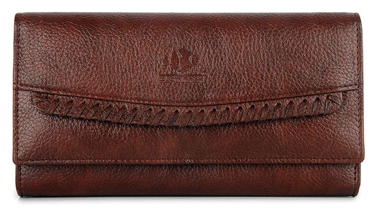 THE CLOWNFISH Leatherette Brown Women's Wallet