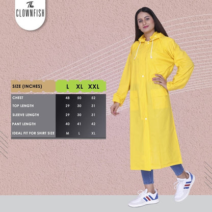 Clownfish Women's Raincoat - Comfortable and durable