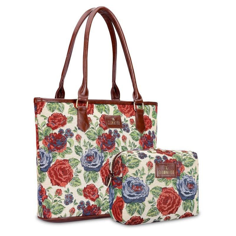 Clownfish Red Floral Sling - Versatile crossbody option