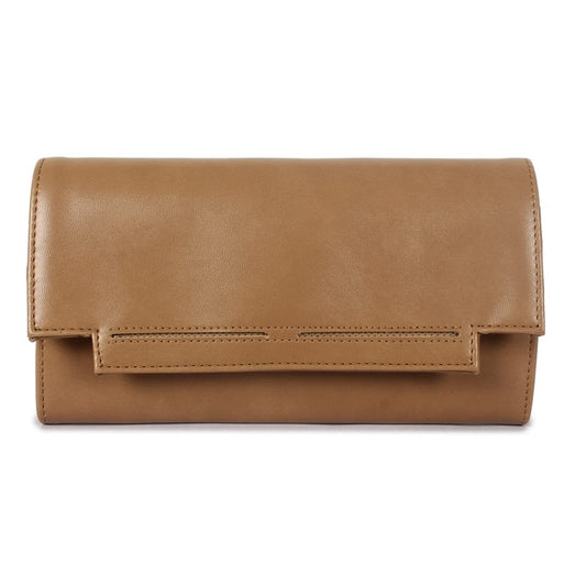 Clownfish light brown wallet - Chic everyday use