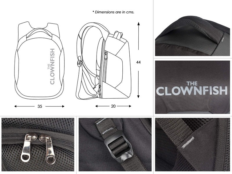 Clownfish Tactical Backpack - Ideal for Travel