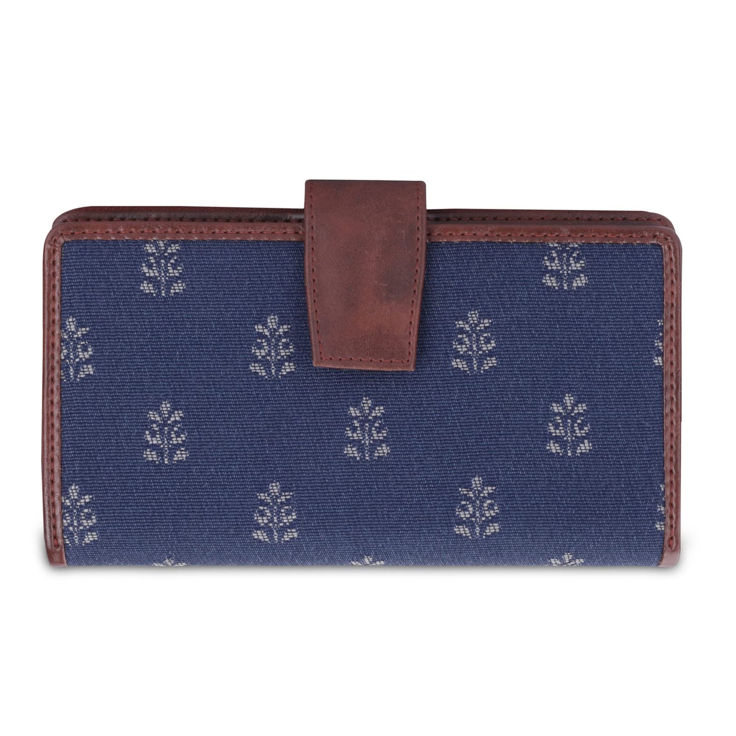 THE CLOWNFISH Filipia Ladies Wallet Womens Wrist Clutch Purse (Denim Blue)